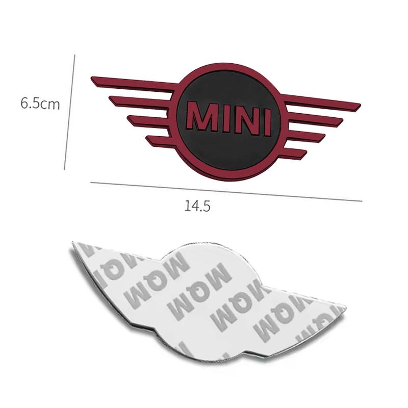 3D Car Chrome Emblem Sticker Auto Trunk Decoration Badge Label For BMW MINI WORKS One Cooper JCW R60 R59 R58 R57 R56 R55 R53 R52