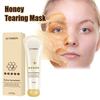 Медовая маска-пленка Сужает поры Уменьшает черные точки Увлажняет и питает Маска-аппликатор