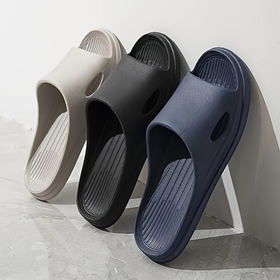 Home Mens Slippers Couple Home Slippers Slippers Indoor Word Drag Bathroom Slippers
