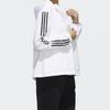 adidas Нео трехполосная куртка с капюшоном и завязками с буквенным принтом, женские куртки белого цвета FP7472