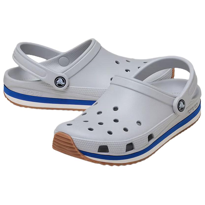 Crocs Повседневная серия Простые универсальные клоги Обувь унисекс Серый 212831-1FT