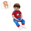 BZDOLL 48 см 19 дюймов Полностью мягкий виниловый кукла-реборн мальчик для девочки Милый наряд Подарок на день рождения ребенка Детская игрушка