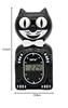 Kit Cat Klock Kit Cat Часы, Милые Цифровые Часы с Кошкой, Черные