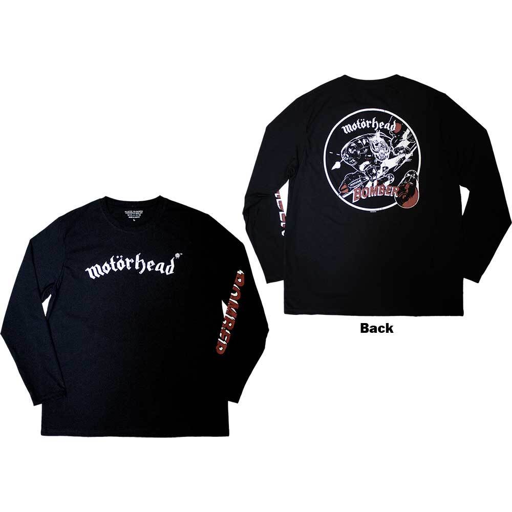 Motörhead Bomber L/S Shirt Black New Unisex T-Shirt