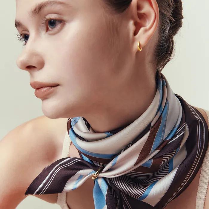 Ivy Sky Blue Brown