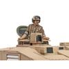 Tamiya 1/48 Military Miniature Series No. 101 Challenger 2 (Iraq War Version) Plastic Model 32601. 243mm length, 84mm width.