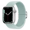 Pale Mint Magnetic Woven Silicone Band for Apple Watch Series 1-10