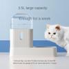 Фонтан для воды для кошек, мобильный, без подключаемого модуля, большой емкости, для собак, автоматическое кормление и питье, артефакт, изо рта, влагозащищенные товары для домашних животных