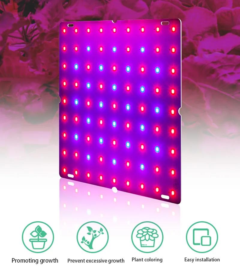 LED Plant Grow Light 169LEDs Full Spectrum Hydroponic Greenhouse Plants Growing Lamp Veg Flower Indoor Ultrathin Panel Phytolamp