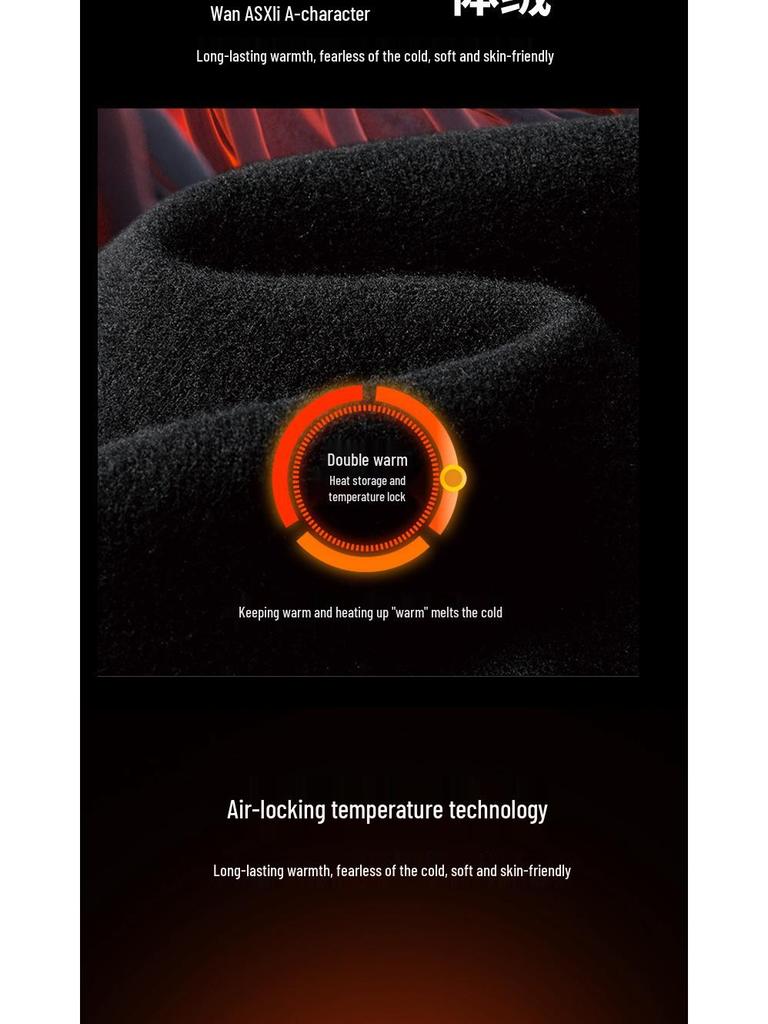 Мужской зимний комплект для фитнеса: Быстросохнущий комплект с бархатной подкладкой: Лонгслив и Штаны для Бега и Тренировок