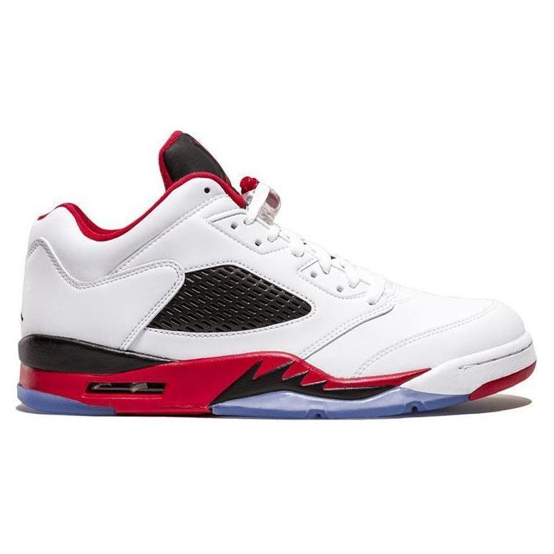 Jordan 5 Ретро Низкий Огненно-Красный 819171-101
