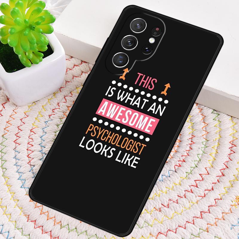 Потрясающий Чехол для Телефона Психолог Профессия Психология для Samsung Galaxy note 10 pro S26 Ultra S23 S24 FE S25 S21 S22 PLUS
