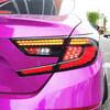 Honda Accord 10th Gen Dragon Scale LED Daytime Running Lights with Flowing Turn Signal & Double Reverse Rear Taillight Assembly