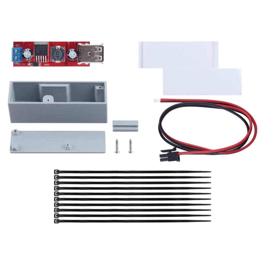 Комплект адаптера USB-хаба для 3D-принтера Bambu Lab A1 Mini, порт AMS Lite на двойной USB-хаб, плата питания