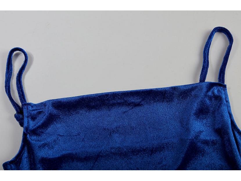 Женское сексуальное облегающее платье с разрезом и подтяжками в европейском и американском стиле 2023 года на весну/лето