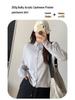 New Double-Sided Plush Women's Autumn/Winter Shirt with Cashmere Protein, 3A Antibacterial, Slim Fit—Wear Out or as Base Layer