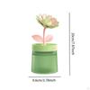Компактный USB увлажнитель воздуха Flower Design 260 мл Ночной светильник Аромадиффузор для стола