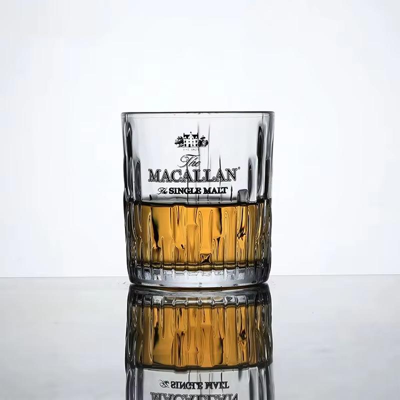 Macallan Private Collection Хрустальный бокал для виски Граненый стакан для виски с камнями Произведение искусства Бокал для вина для любителей виски