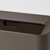 ideaco Trash Can, Rectangular, 11.5L, 35cm (W) x 16.5cm (D) x 32cm (H), TUBELOR Hi-GRANDE Brown