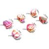 10pcs Christmas Series Acrylic Beads Santa Bell Christmas Socks Loose Beads For DIY Handmade Charm Bracelet Earring Jewelry Gift