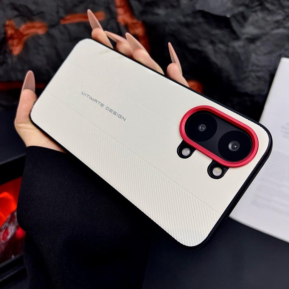 Роскошный бизнес-чехол для телефона из приятной для кожи ПУ-кожи для Xiaomi POCO X8 Pro Max F8 Ultra, с металлической кнопкой-объективом, противоударная задняя крышка