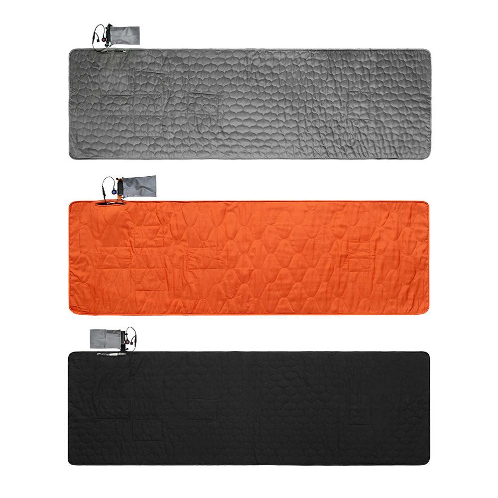 Спальный мешок с подогревом, матрас, теплый нагревательный коврик с питанием от USB, 5 зон нагрева, 3 уровня температуры