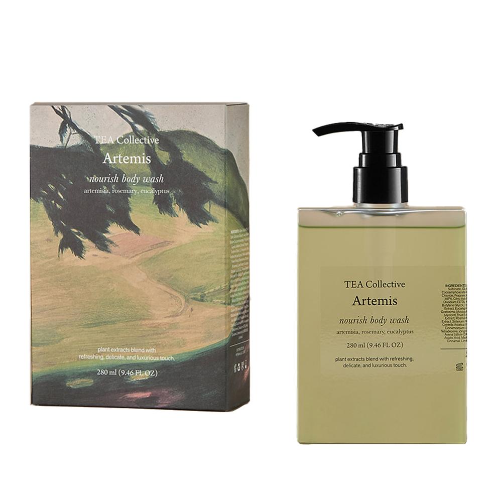 Чайный гель для душа Collective 280мл, 2 вида, на выбор 1 (Артемида/Юнос)