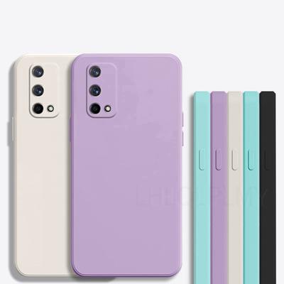 Квадратный мягкий чехол из жидкого силикона для Realme 9 6 7 8 14 Pro OPPO A54 A74 A77 Reno13 5G Vivo V21 Y72 Y21 Y19 Y11S Y33 Чехлы Полные Чехлы Защитный Чехол