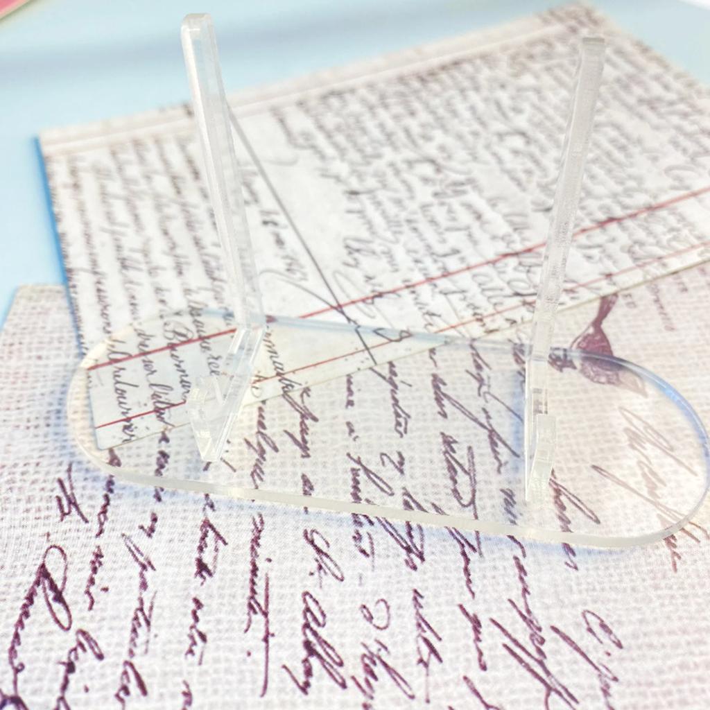 10 штук прозрачных акриловых подставок для карт для грейдированных спортивных карт и дисплея для коллекционных карт, подставки-мольберты для монет-челленджей