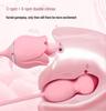 Duoreiso 18-функциональная вибрирующая игрушка для взрослых в форме цветка лотоса с функцией облизывания языка