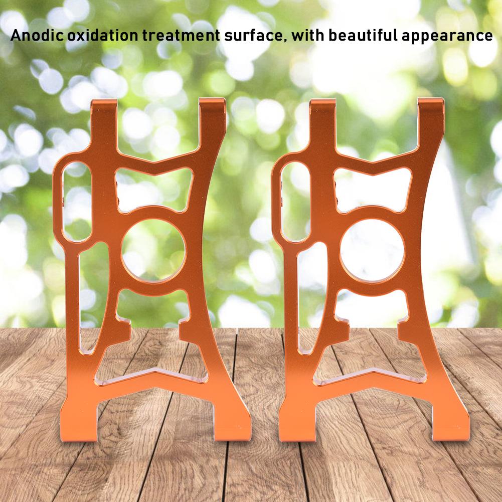 Durable Aluminum Alloy Rear Upper Arm for RC 1 5 HPI Racing Car Baja RC Vehicle Orange