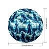 Goku Printed Size 5 Standard Football, Waterproof PU Training Soccer Ball for Outdoor Sports