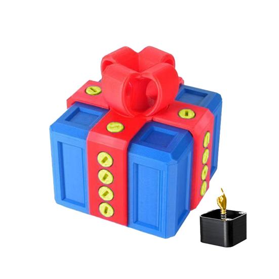 Надоедливый набор подарочных коробок с сюрпризом в виде интерактивной 3D-головоломки с пальцем, винтовой головоломки, двойной коробки для хранения, подарочной коробки для розыгрышей на дни рождения, Рождество, Хэллоуин