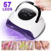 SUN X9 Max UV LED Nail Lamp For Fast Drying Gel Nail Polish Dryer 57LEDS Home Use Nail Lamp With Auto Sensor For Manicure Salon
