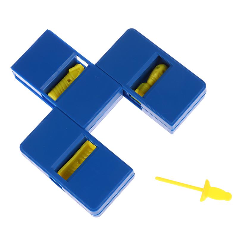 Коробка для фокусов Мумия Разрезанная на три секции Восстановление Волшебный трюк Реквизит Игрушки