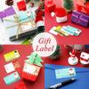500 Pcs Christmas Tags Christmas Santa Claus Stickers Self Adhesive Christmas Tag Christmas Festival Birthday  Holiday Decor