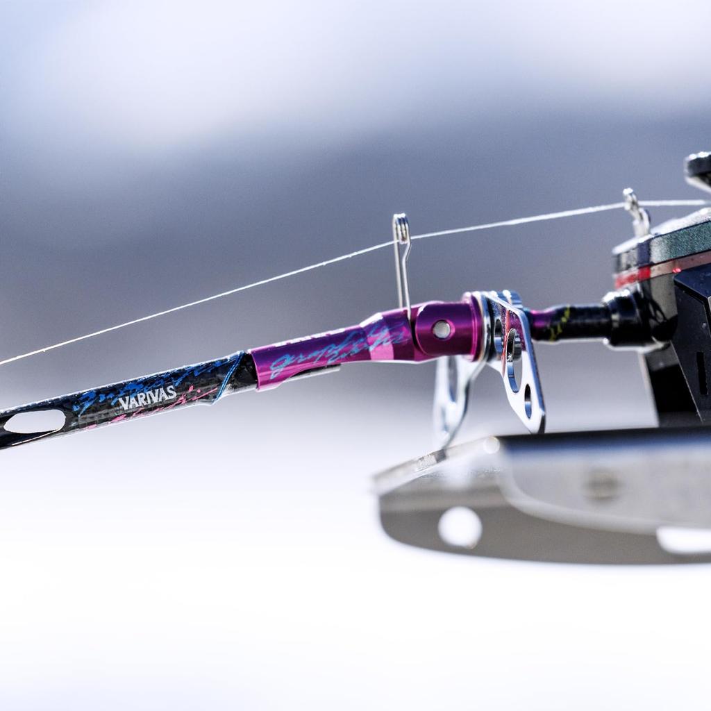 Varivas Graphite Works Hibara MAX Переменная кастомная головка Purple Haze, Полная настройка (ВААК-79)