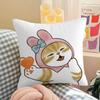 Кошка M-Mofusand Милая наволочка Наволочка в скандинавском винтажном стиле Чехлы на подушки Декор для дома Гостиная Диван Кушетка Сиденье