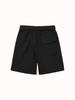 NOIRER 3D Pleated Half Pants (Black)