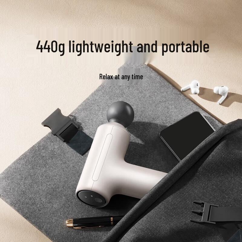 Мини-массажный пистолет Xiaomi H3 с функцией теплового компресса, штекер CN (адаптер в комплекте)