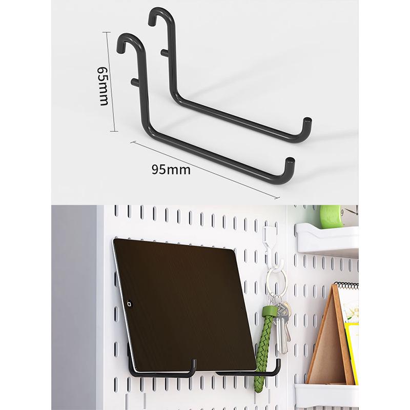 Pegboard Accessories: Small Hooks, Baskets, and Shelves for Kitchen, Bathroom, and Study Room