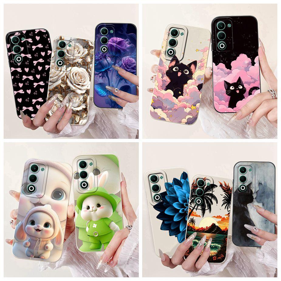 For Oppo A5 5G Case CPH2735 Cute Cartoon Luxury Painted Cover Soft TPU Phone Case For Oppo A5 Pro A5Pro 5G CPH2695 Fundas Bumper