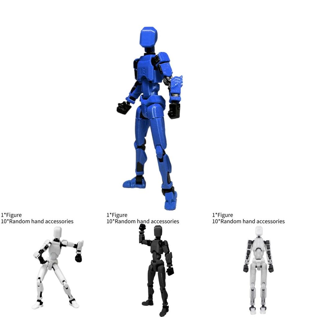 Счастливая 3D-печатная 13-я фигурка Действия Декомпрессионные Многосуставные Подвижные Фигурки