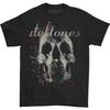 Мужская футболка Deftones Высококачественная хлопковая футболка Модная женская футболка с коротким рукавом Панк-музыкальный стиль Металлическая американская футболка Летняя футболка