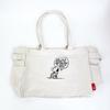 Snoopy Tote Bag Ivory Commuting School Travel Rootote SNOOPY