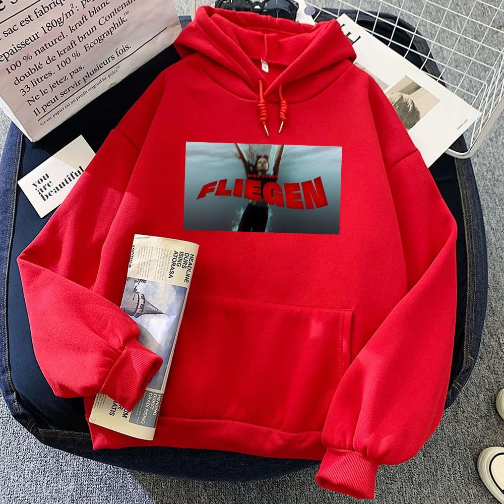 Флиен Нина Чуба Худи Альбом Графическая Печать Свитшоты Sudaderas С Длинным Рукавом Зимние Мужские/Женские Пуловеры Уличная Одежда Унисекс