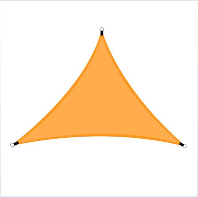 Triangular Outdoor Sunshade Sail - 3m Folding Sun Protection Canopy