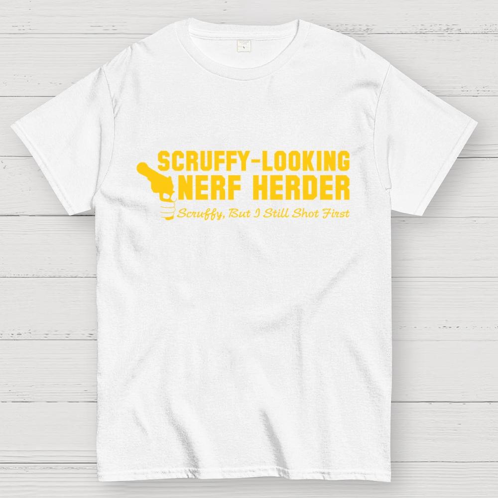 Scruffy Rebel Cotton Summer Casual Cool Loose T-Shirt