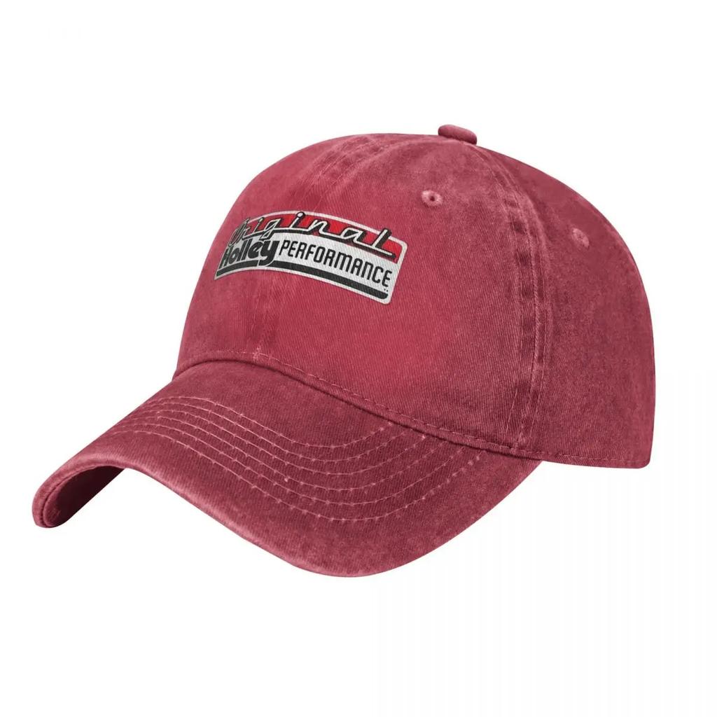 New Holley Performance Racing Logo denim Hat Durable for All Seasons Mens Hats Baseball Cap For Men