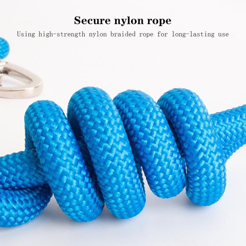 Поводок для собак 5 футов с удобной мягкой ручкой, пряжкой-замком из сплава, несколькими режимами тяги для собак